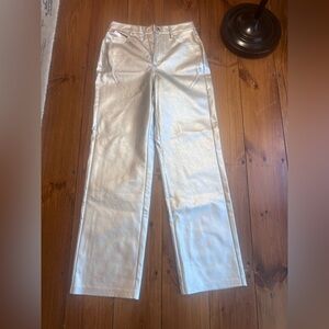 Wayf Shimmering Silver Leggings